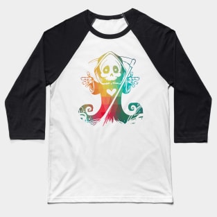 Rainbow Death Baseball T-Shirt